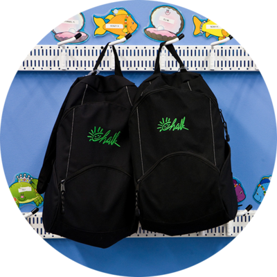 Chalk Preschool Backpacks